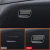For Nissan X-TRAIL 2014-2018 Car Carbon Fiber Co-Pilot Storage Box Switch Handle Panel Frame Decoration Stickers Interior Parts