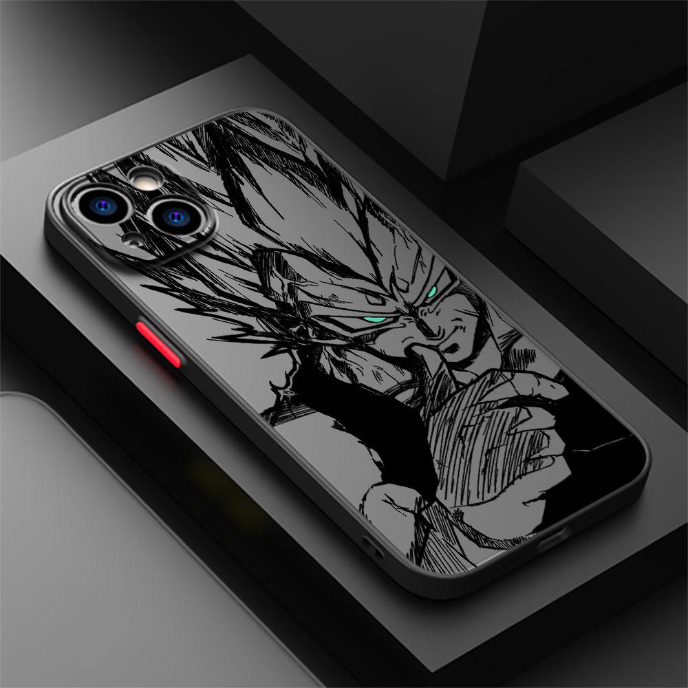 Hot Anime Dragonballs New Phone Case for iPhone 15 16 17 Pro Max 14 Plus 12 13 11 Pro Max SE 14 Pro XR XS Matte Shell