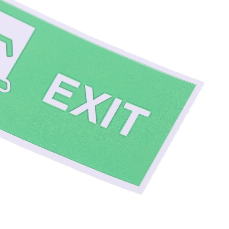 1/3Pcs Doors Stairs Home Garage Bumper Waterproof Warning Signage New Design Safety Signage Car Parts