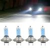 H4 100W 12V Halogen Bulb H4 Super White Fog Lights High Power Car Headlights Lamp Car Light Source Parking