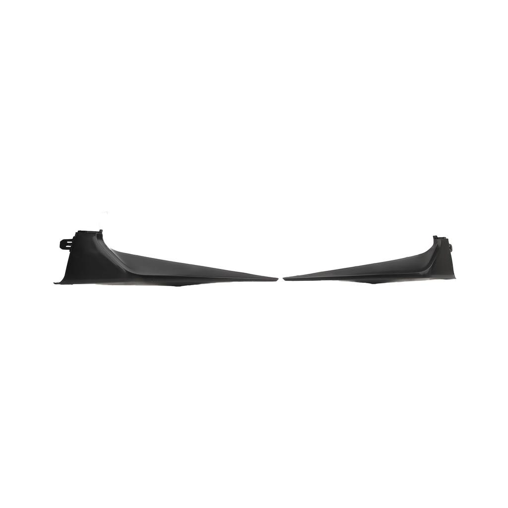 2 Pcs Front Bumper Grill Lower Molding Trim 52113?02030 Matte Black Replacement for Toyota Corolla