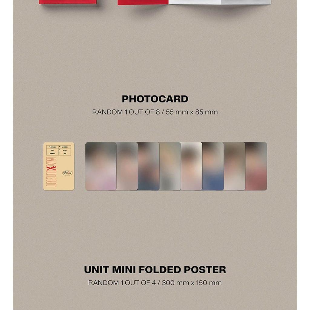 [USED] Stray Kids MAXIDENT Trading Card Set of 8 (4)