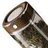 Sealed Jar, Space-Saving Design with Airtight Lids, with One-Click Vacuum Sealing Glass Container, for Tea Coffee Beans Snacks