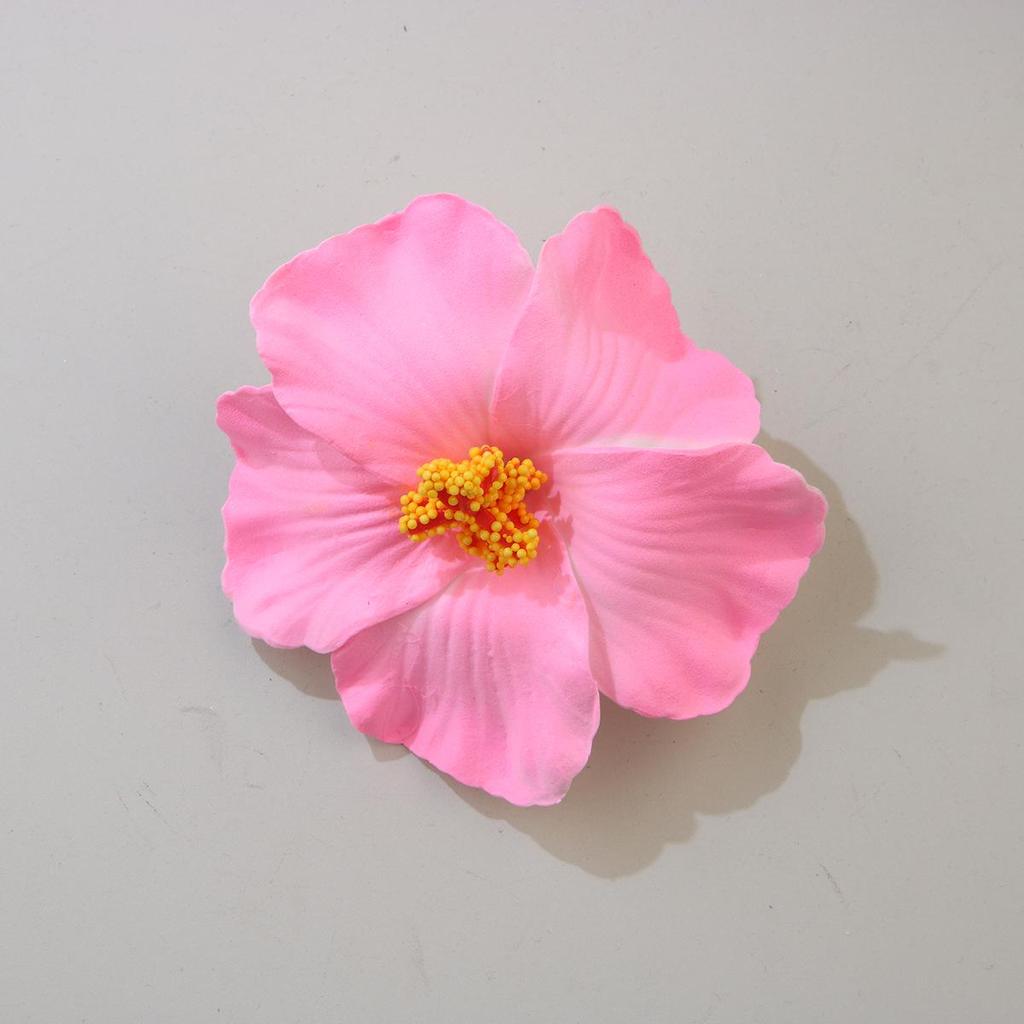 Handcrafted Floral Hair Clip for Beach Vacations - Updo Side Clip with Duckbill Design