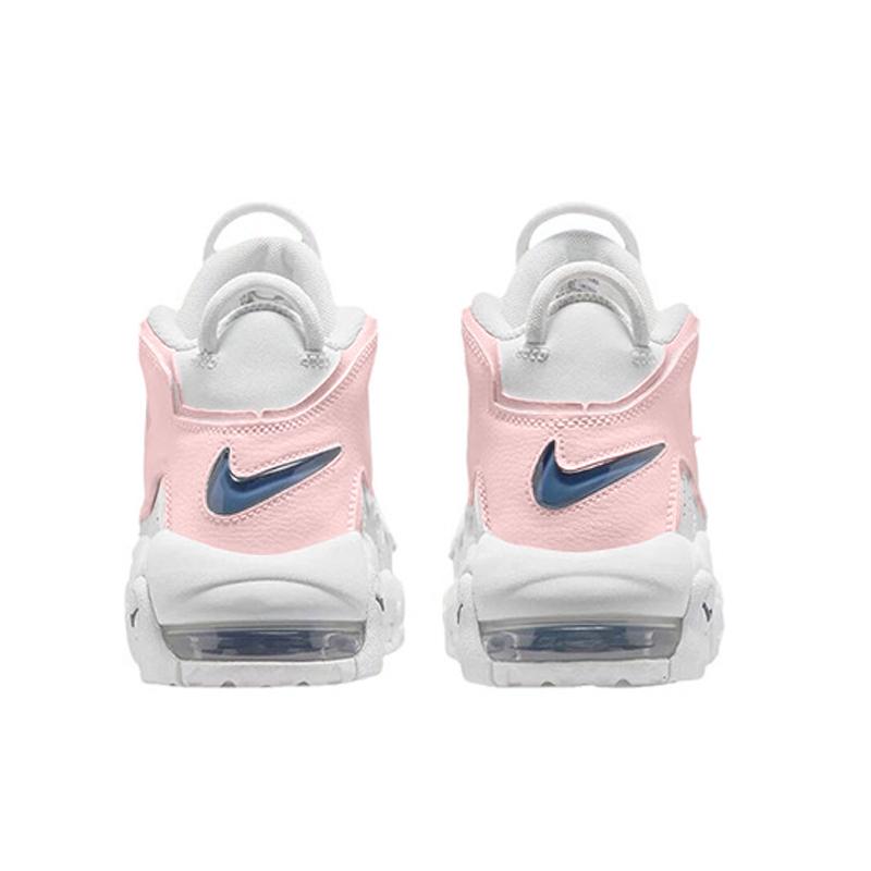 Nike Air More Uptempo Rosa Isola Luce Sentiero Fidanzata Carino Sensazione Premium Pelle Sintetica DH9719-100(Team1625- )