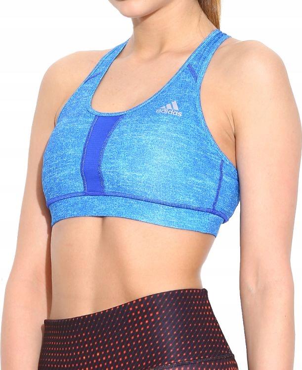 F6711 ADIDAS HEATHER BRA RUNNING BRA XS