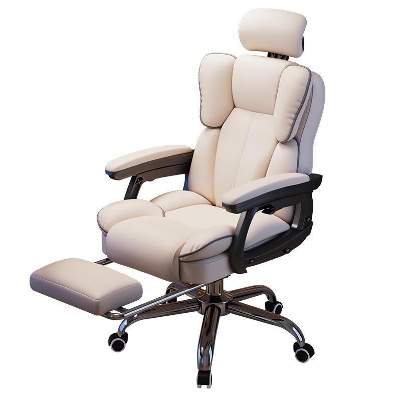 Ergonomic Gaming and Office Chair with Lumbar Support, Swivel Base, and Comfortable Backrest for Home or Dormitory Use.