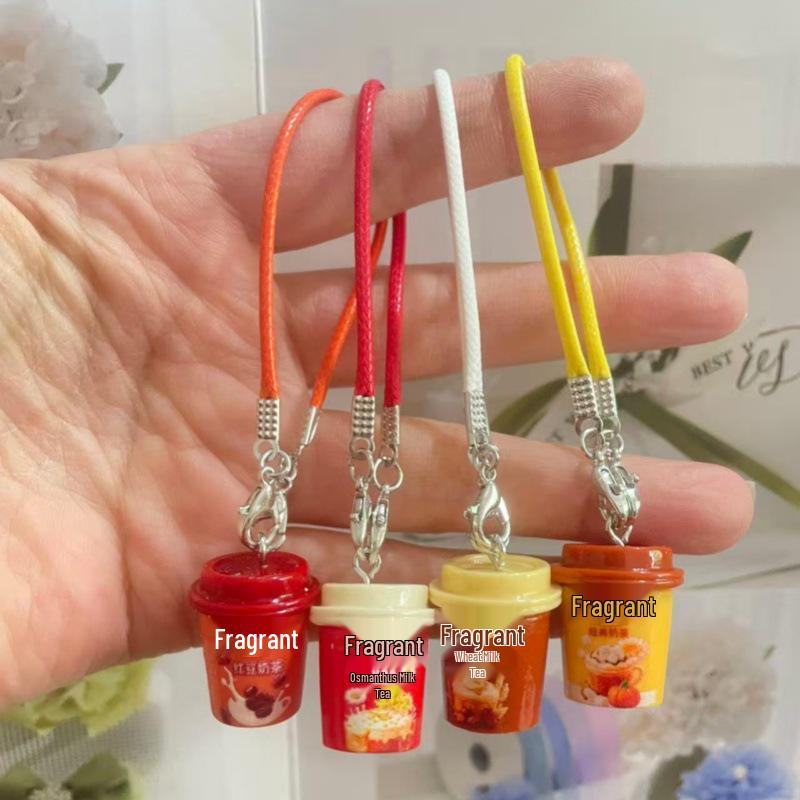 Miniature Cartoon Milk Tea Cup Crossbody Bag for OB11 Dolls