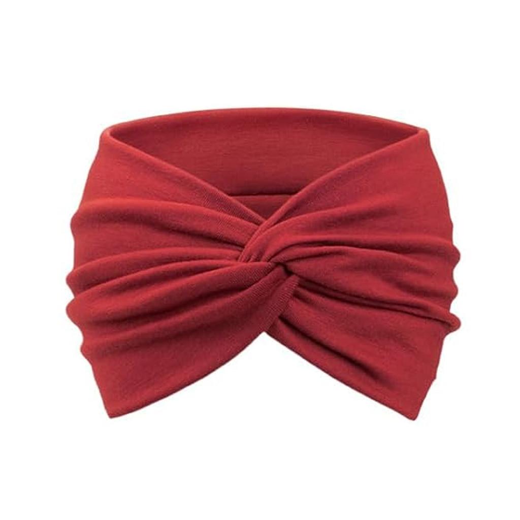 Women's Twisted Wide Headband, Elastic Cross Knotted Hairband for Sports Casual Wear