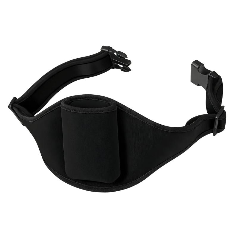 

Adjustable Microphones Waist Belt Featuring Builts In Pocket For Secure Storage Sweat Absorbent Comfort Fit Portable 1