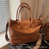 Large Bag Women's Large-capacity Handbag Bag Women's 2025 New Retro Tote Bag Korean Version Crossbody Commuter Bag