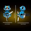 Cool Panda Pilot Car Air Freshener with Rotating Propeller Bobbing Panda Head Car Vent Fragrance Diffuser Car Trendy Decoration