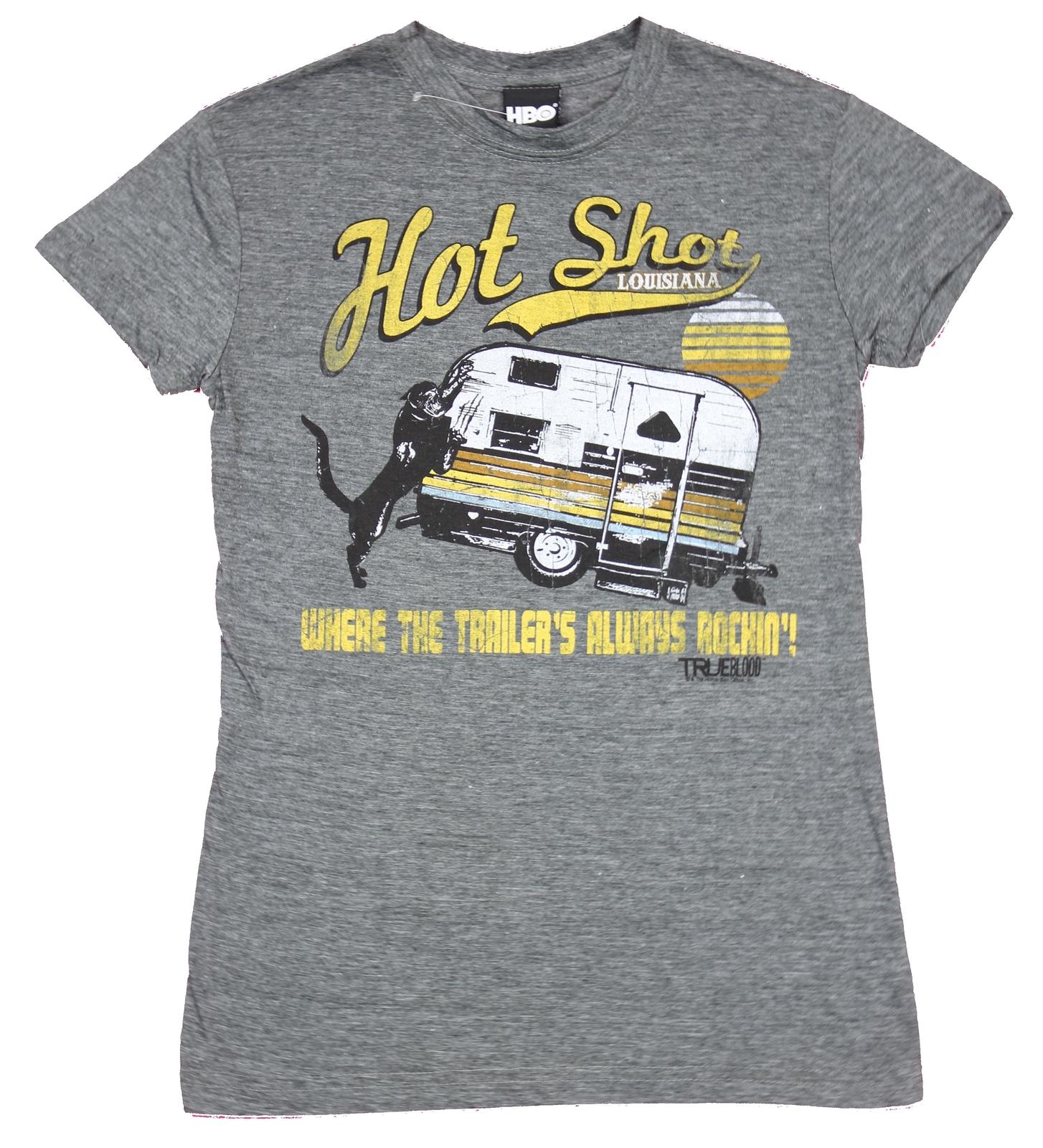 True Blood Girls Juniors T-Shirt - Hot Shot Louisiana Trailer s Always Rockin L