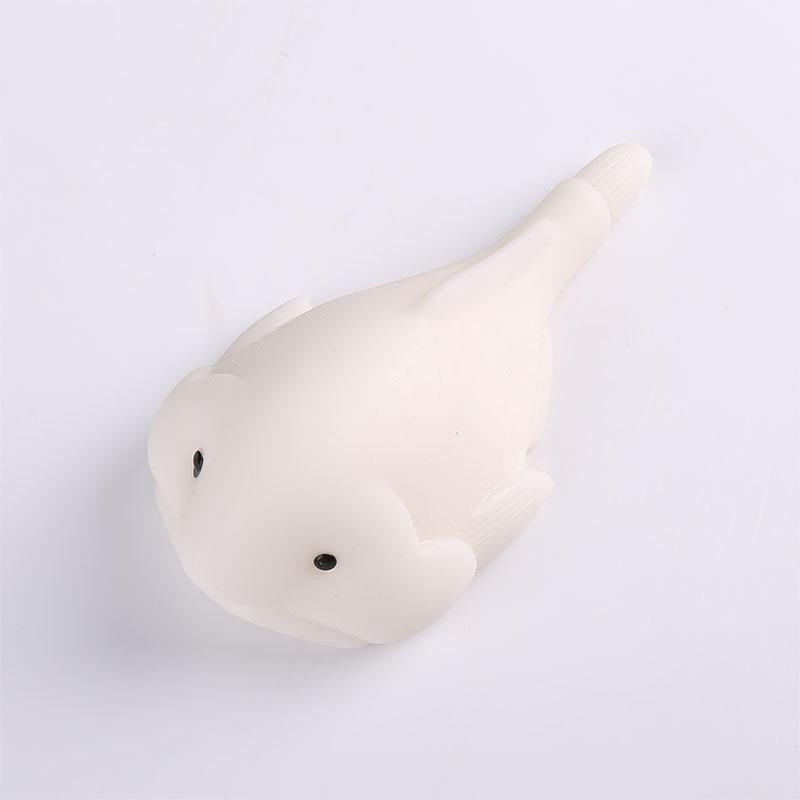 Squishy Blobfish Stress Toy - Ugly Fish Squeeze Sensory Fidget for Anxiety Relief, Funny Desk Decoration Gifts for Kids Adults