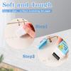 Sooez 12 Pack Pencil Erasers, Cute Erasers Pencil Eraser with Clean up Roller Pencil Eraser Shaving Roller Case Erasers for Party Favors Gift