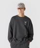UMBRO Hbl Garment Dyed Graphic Sweatshirt Charcoal (Uq321Cfs98)