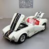1/22 Ford Shelby Cobra 427 S/C Alloy Roadster Sports Car Model Diecasts Metal Classic Retro Car Vehicles Model Sound Light Kids Gifts