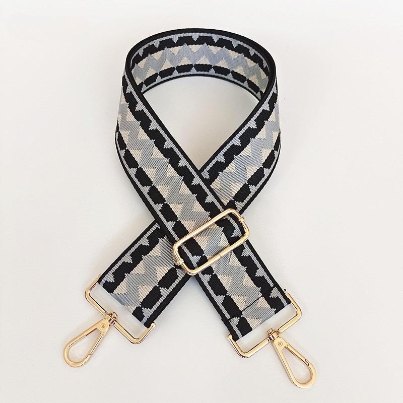 New Bag Accessories with One Shoulder Oblique Span To Reduce The Burden Wide Bag Belt Ethnic Style Color Extended Backpack Belt