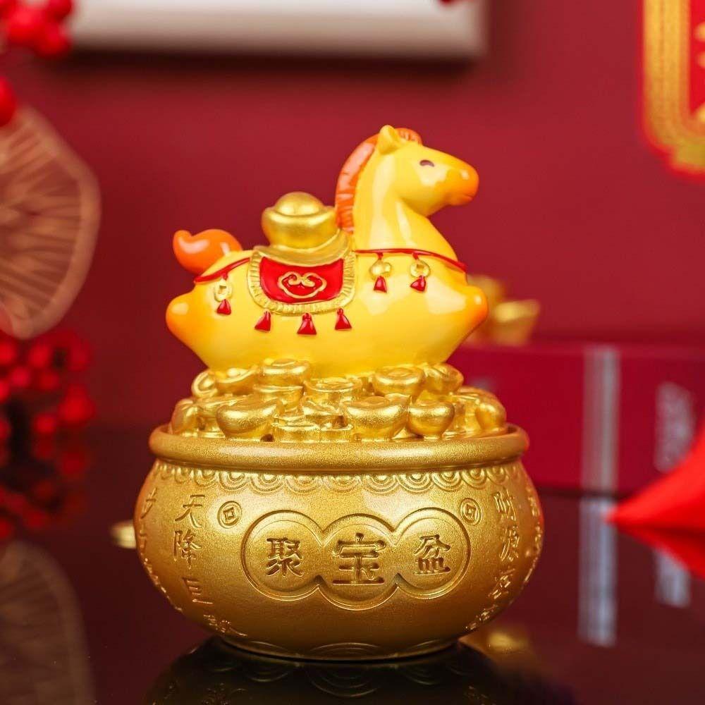 Table Decoration 2026 Horse Year Mascot Chinese Style Horse Figures Ornament  Spring Festival