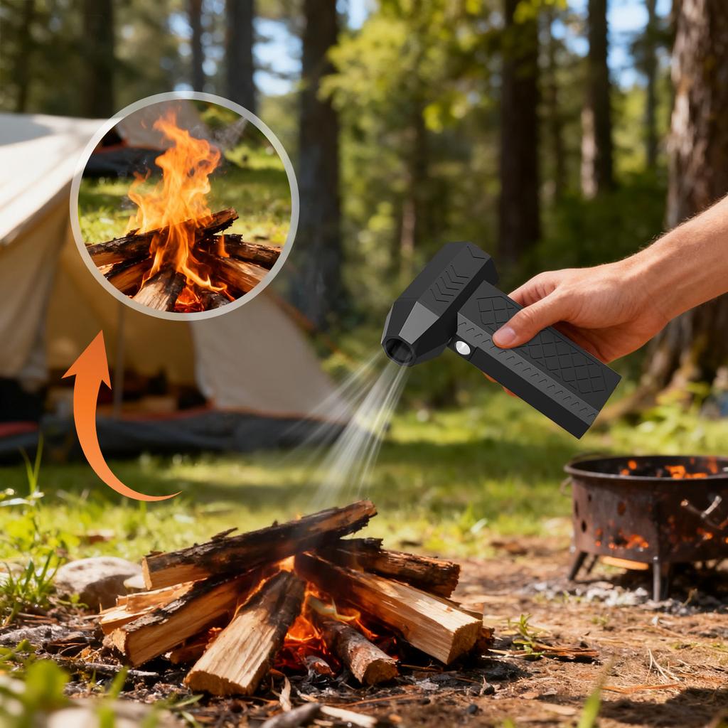 Turbine Snow Blower, Turbine Snow Blower With Magnetic Nozzle, Portable Turbine Snow Blower, Ideal For Vehicle Snow Removal And Home Cleaning.