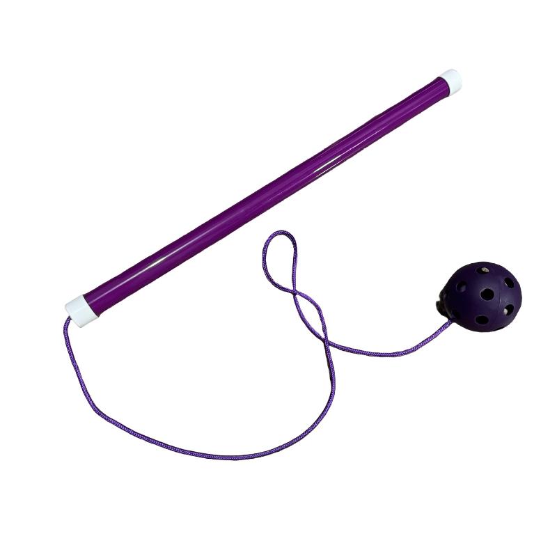 

Outdoor Sport Game Bouncy Ball Toys Stick Jumping Ball Sensory Training Toy Toddler Toys Kindergarten Sports Game Supplies фіолетовий