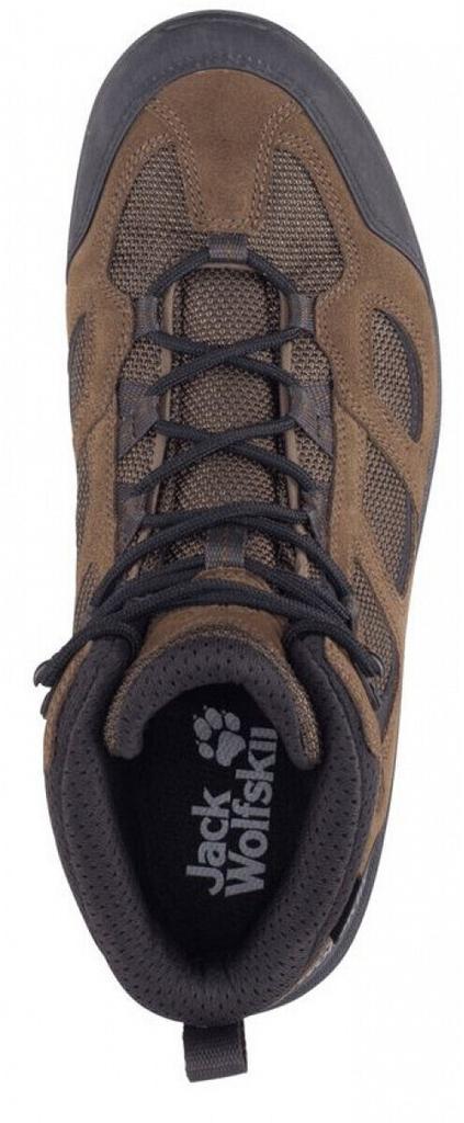 Hiking Shoes Jack Wolfskin Vojo 3 Texapore MID (4042461) Brown/phantom