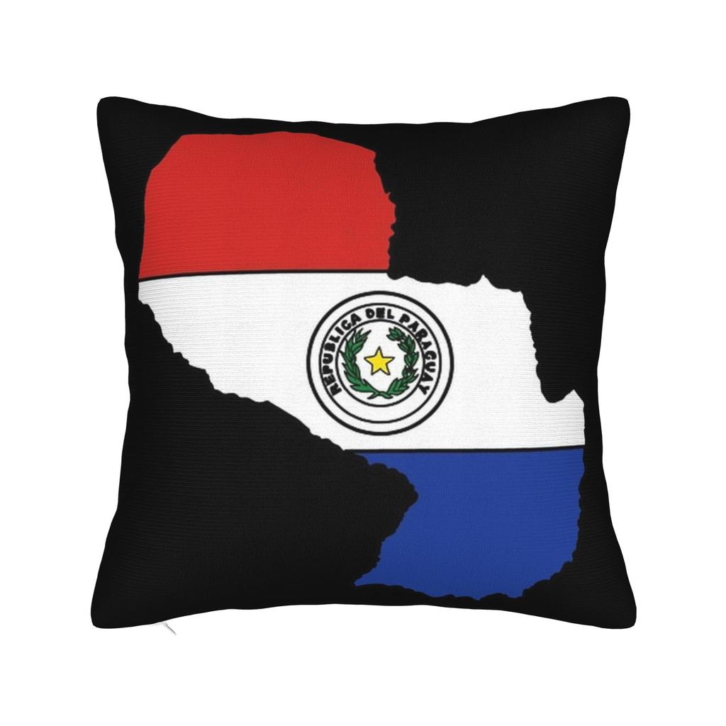 Paraguay Flag Pillow Covers Accessories Soft Cushion Cover Decor  Throw Pillow Case Cover Home Multi Size