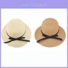 Summer Fashion Straw Hat For Ladies Seaside Sun Hat With Wide Brim