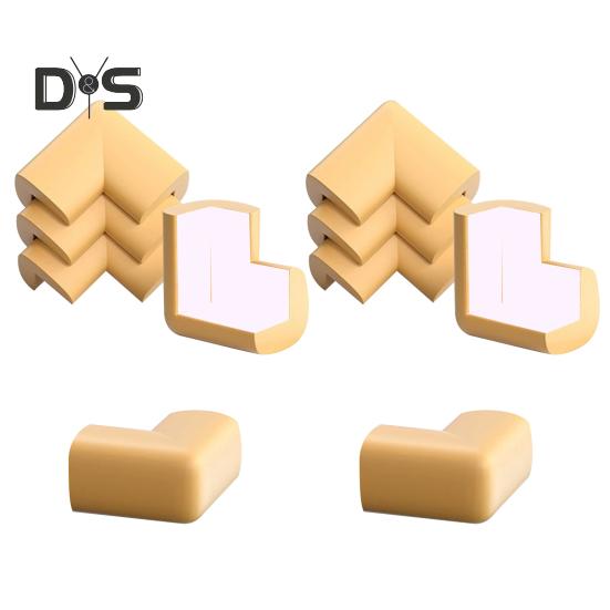 

10 шт. Защитные уголки для мебели, противоударные, детские, мягкие, самоклеящиеся, для стола, угловые, острые края, защитный бампер, защитный чехол