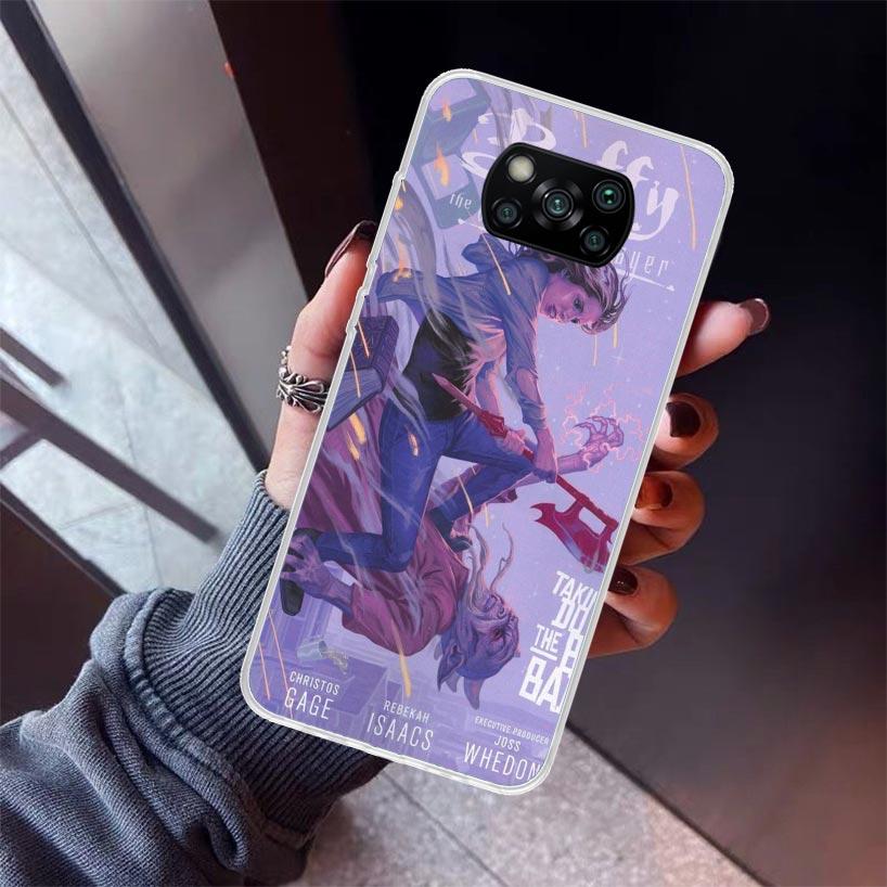 Buffy the Vampire Slayer Phone Case For Xiaomi Poco X5 X6 X7 Pro F7 Ultra M7 Redmi 15C 15 13C 13 12C 12 10 10C 10A 9 9C 9T 9A Co