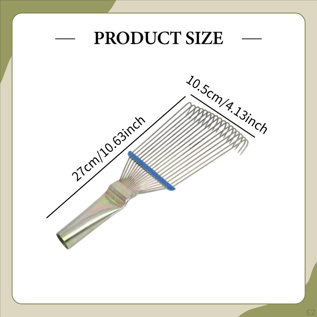 Horse Hair Grooming Comb ,Rake, Livestock Brush Rake, Versatile Bull Tool,