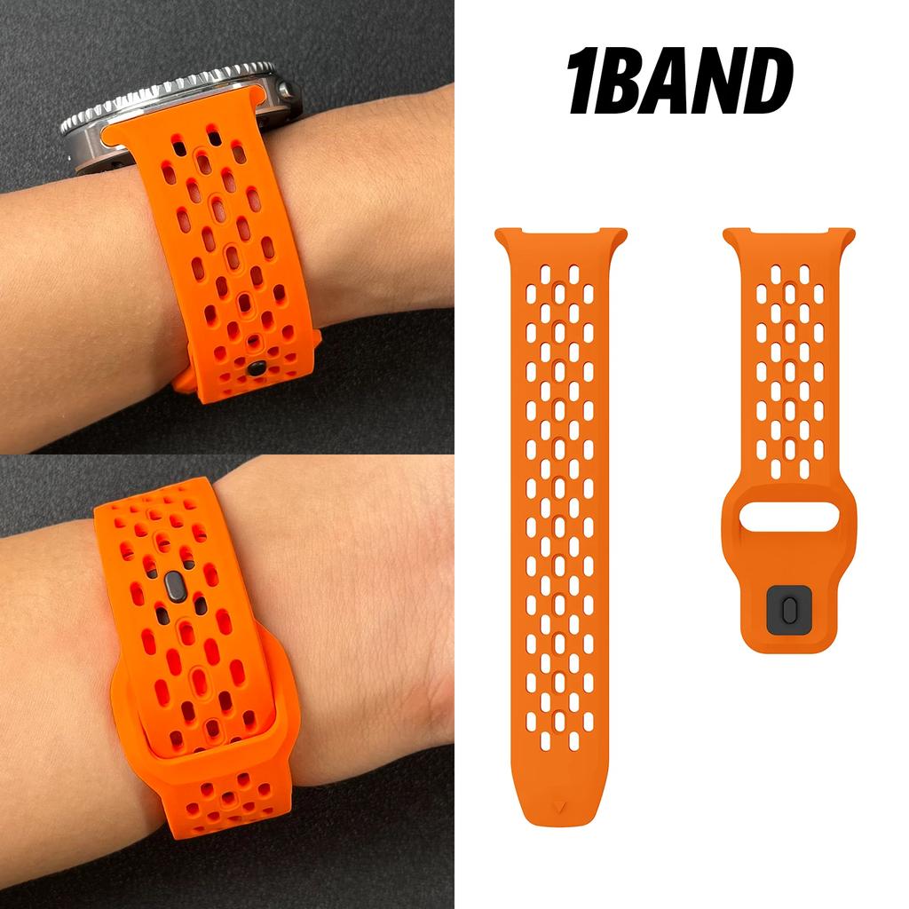 BUSKOZ Silicone straps for Samsung Galaxy Watch 8 Strap 40/44mm Sport Bracelet correa Watch 8classic 46mm wristband Accessories