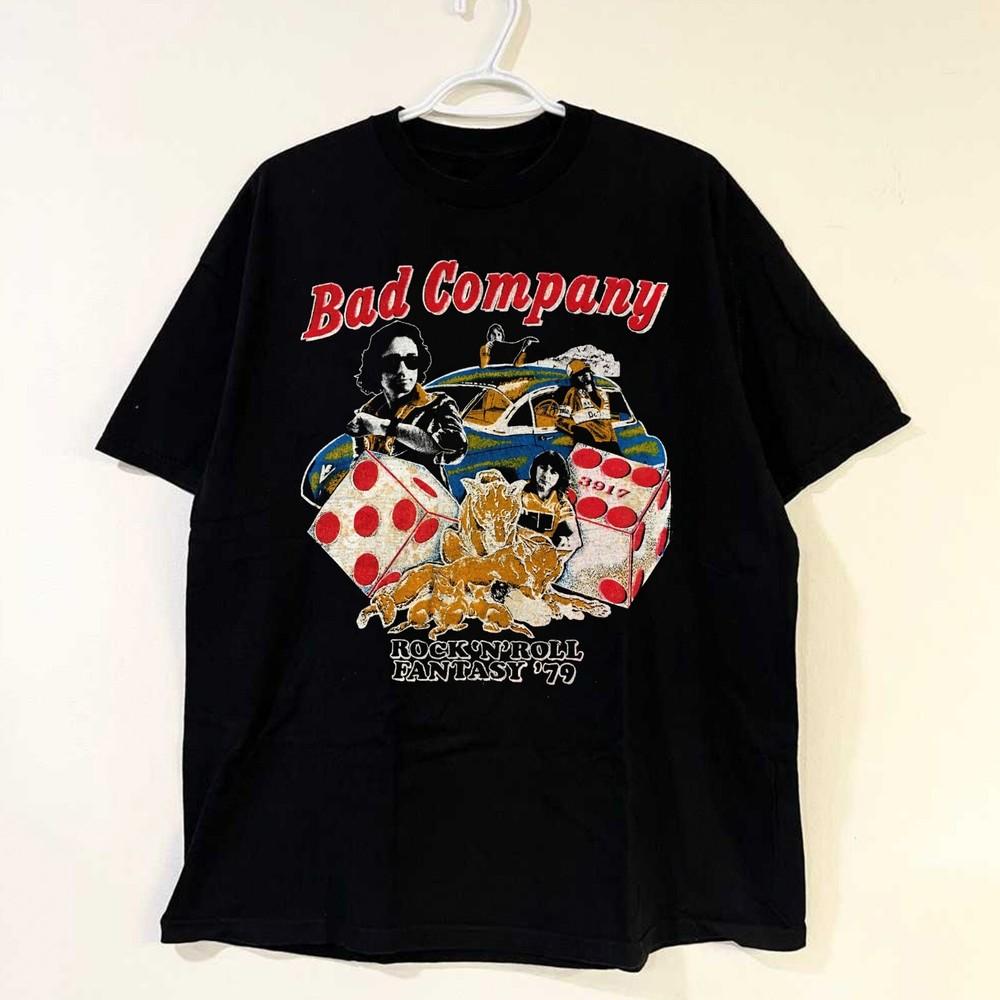 

Vintage Bad Company Rock N Roll Fantasy Gift For Fans Unisex S-5XL Shirt SS1338 Unisex T-Shirt XXL