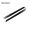 2PCS Car Side Door Vinyl Decals Racing Stripes Decals Sticker Decoration Auto Accessories For Mercedes Benz Smart Fortwo 453 451 LK8