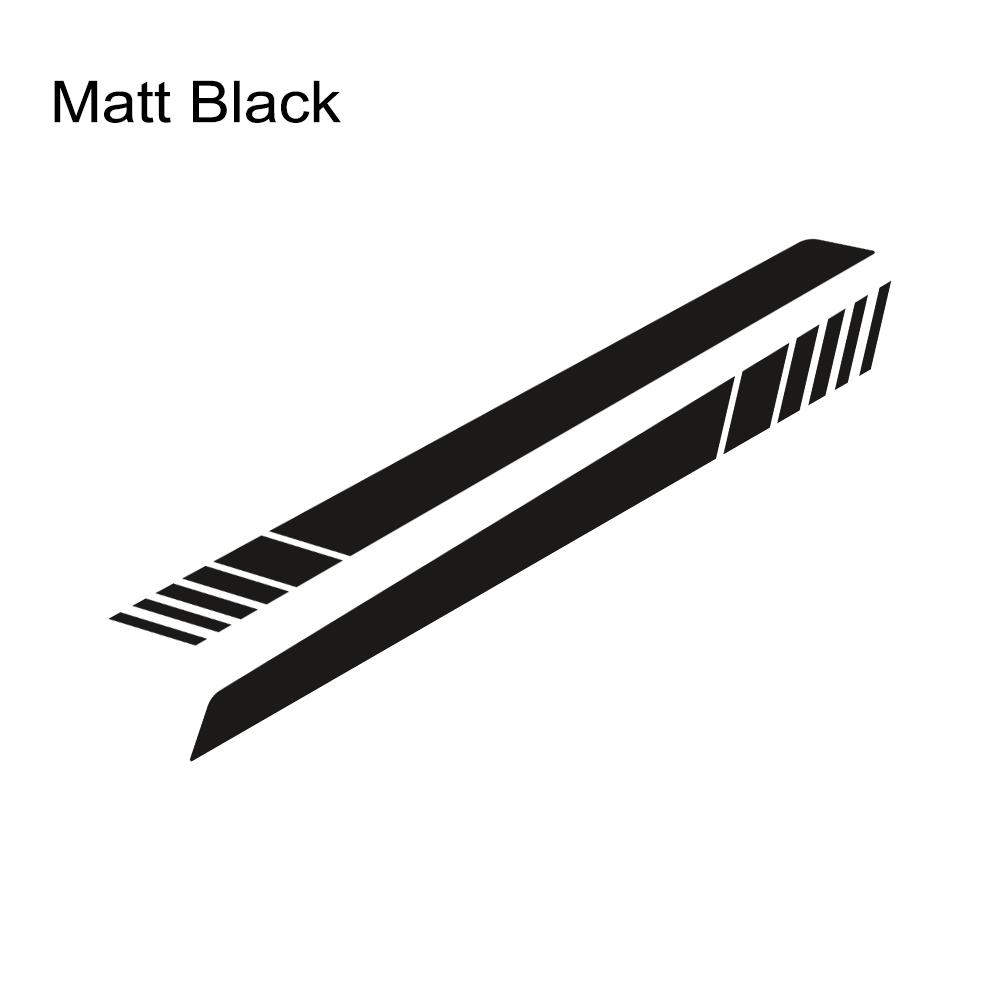 2PCS Car Side Door Vinyl Decals Racing Stripes Decals Sticker Decoration Auto Accessories For Mercedes Benz Smart Fortwo 453 451 LK8