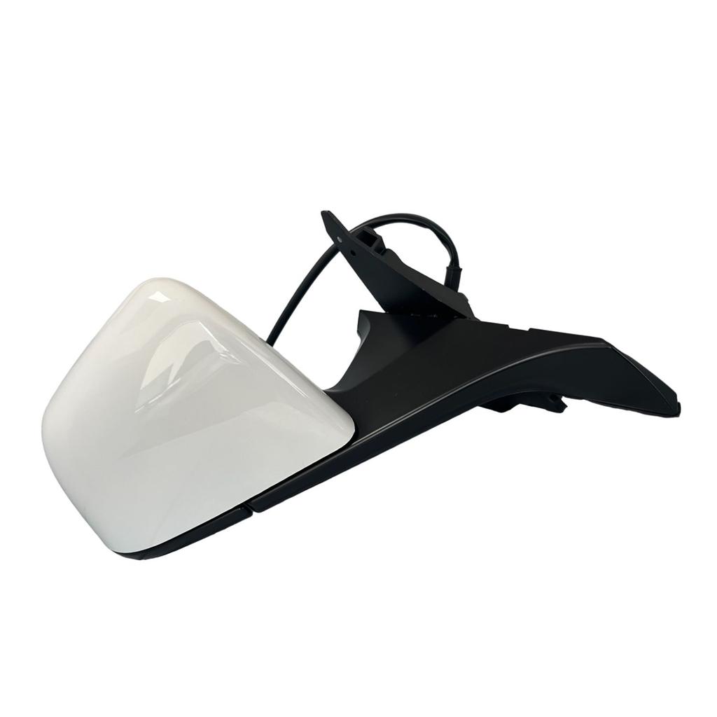 1Pc White Right Passenger Side Mirror For Tesla Model Y 2020-2023