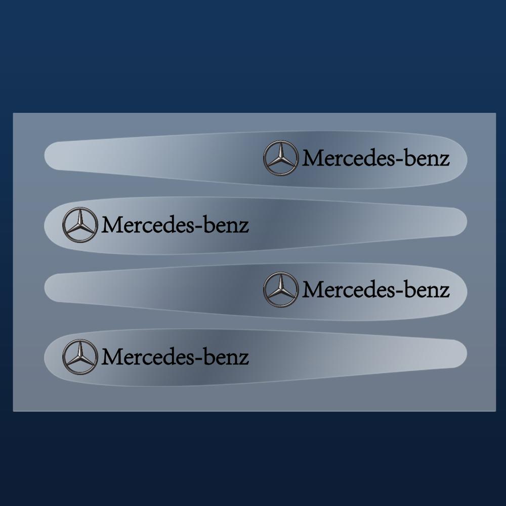 GLC GLB 4/8 Pezzi Pellicola Protettiva Trasparente per Maniglia della Portiera dell'Auto Adesivo Antigraffio per Mercedes Benz AMG W108 W203 W204 W210 W21