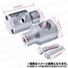 Motorcycle Handlebar Post Silver Plated Handlebar Mount Riser Universal Left and Right Set 25.4mm