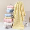 Thickened Quick-Dry Coral Fleece Bath Towel - Absorbent, Non-Shedding, Ideal for Household & Hair Drying
