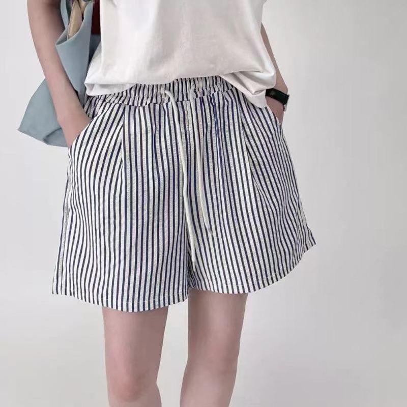 IHUASU Women's Fashion Casual Solid Color Print Pants & Capris Elegant