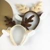 2023 Cute Reindeer Antler Headband: Women's Holiday Hair Accessory