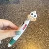 4-in-1 Cartoon Ballpoint Pen Cute Big Mouth Gel Pen with Multi-Color Ink Fun Writing Tool for Students Journaling