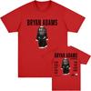 BRYAN ADAMS ROLL WITH THE PUNCHES TOUR 2025 Tshirt Short Sleeve Cotton Oneck Tshirt Unisex Clothes Summer Unisex Streetwear Male
