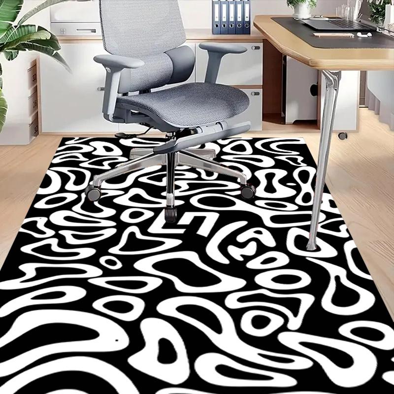 1PC Abstract Pattern Extra Large Non Slip Floor carpet, Office, family, bedroom, Studio Large Area Rug Indoor Rugs, , Vibrant Colors