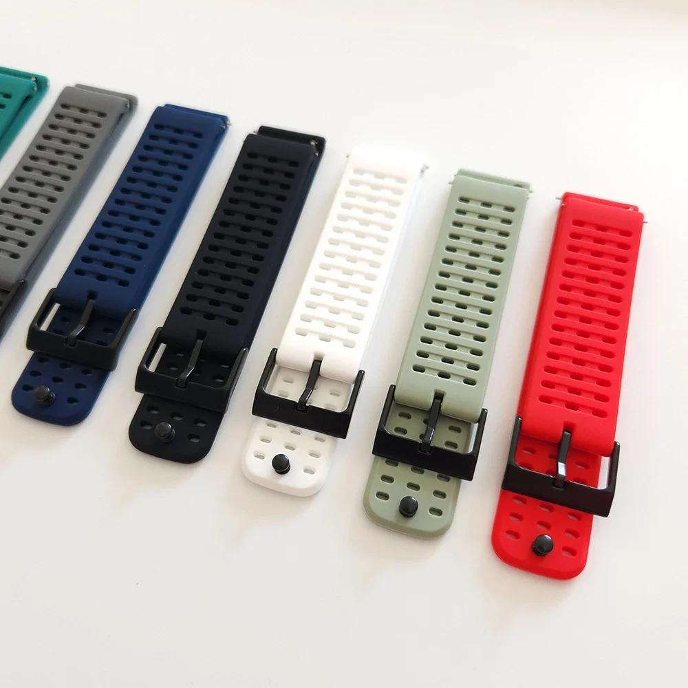 22mm Silikonarmband Uhrarmband Für Suunto RACE / Vertical Ersatzzubehör Für Suunto 5 / 9 Peak Pro Armband Armband