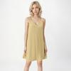 Ladies' Loose Casual Slimming V-neck Color Corduroy Fashionable Shoulder Strap Skirt
