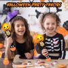 Halloween Bubble Wand, 14" Illuminating Bubble Wand for Kids, Halloween Light Up Pumpkin Bubble Blower Wand