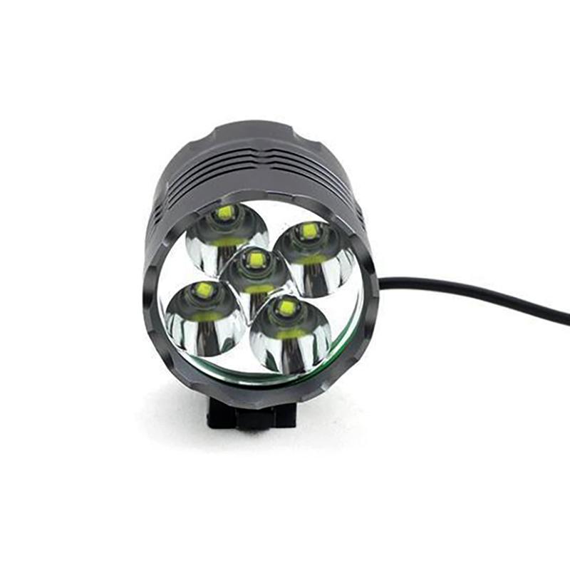 3 režīmi Super spilgta 5x LED