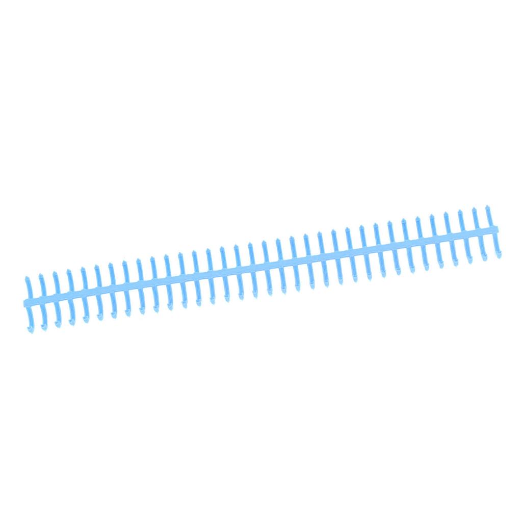 10Pcs Binding Coils 34 Holes Polypropylene Wear Resistant Binding Spines for Stationery