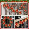 Glitter Christmas Poinsettia Flower Decoration Double Layer Gold Glitter Sparkle Holly Artificial Flower for Xmas Tree Ornaments